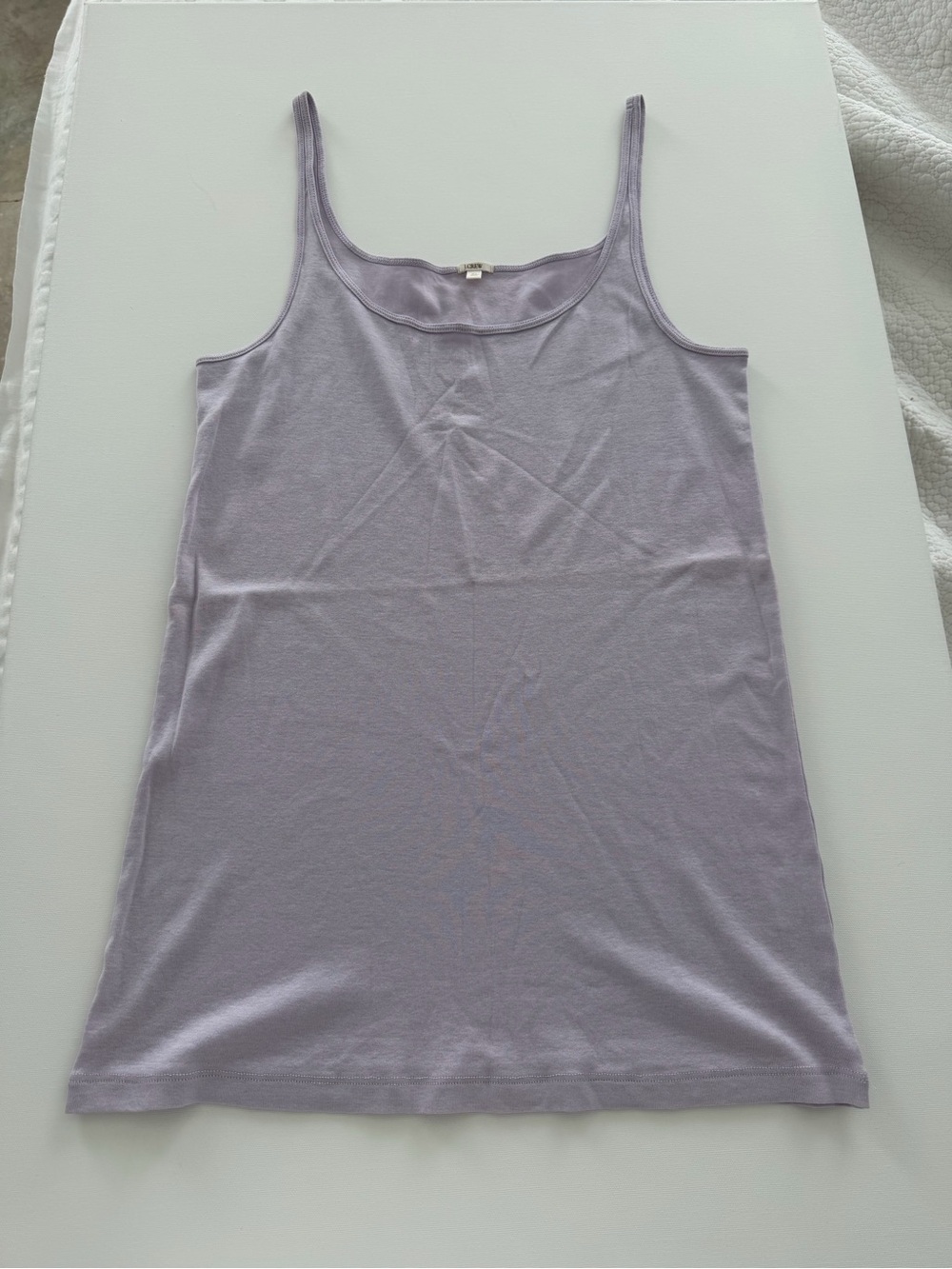 J. Crew Lavender Scoop Neck Tank Top